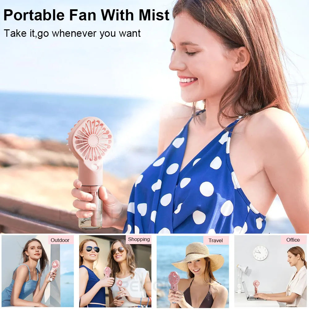 AirFrosti™ – Portable Fan with Humidifier